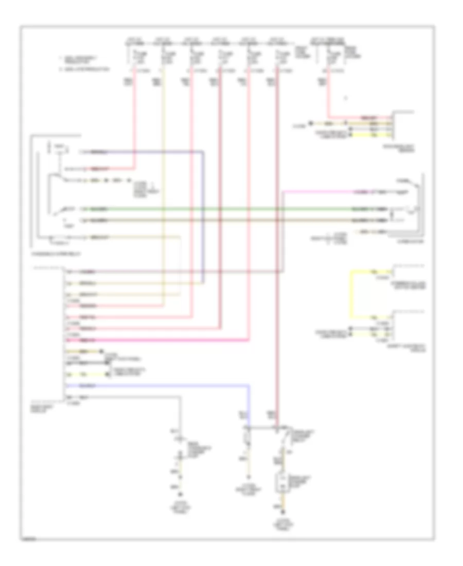 Передняя Схема Шайбы Дворника/Шайбы и Фары для BMW 545i 2004