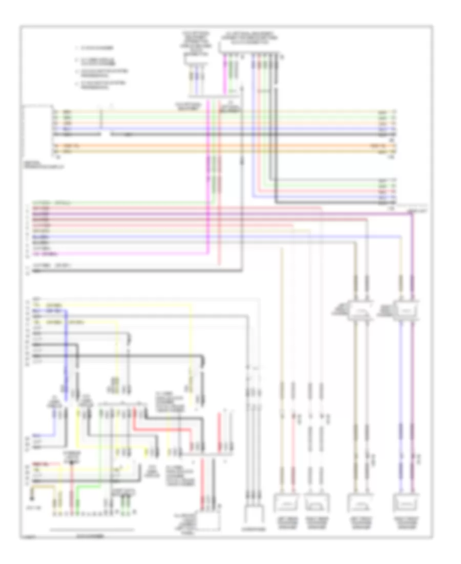 Base Radio Wiring Diagram 2 of 2 for BMW ActiveHybrid 3 2013