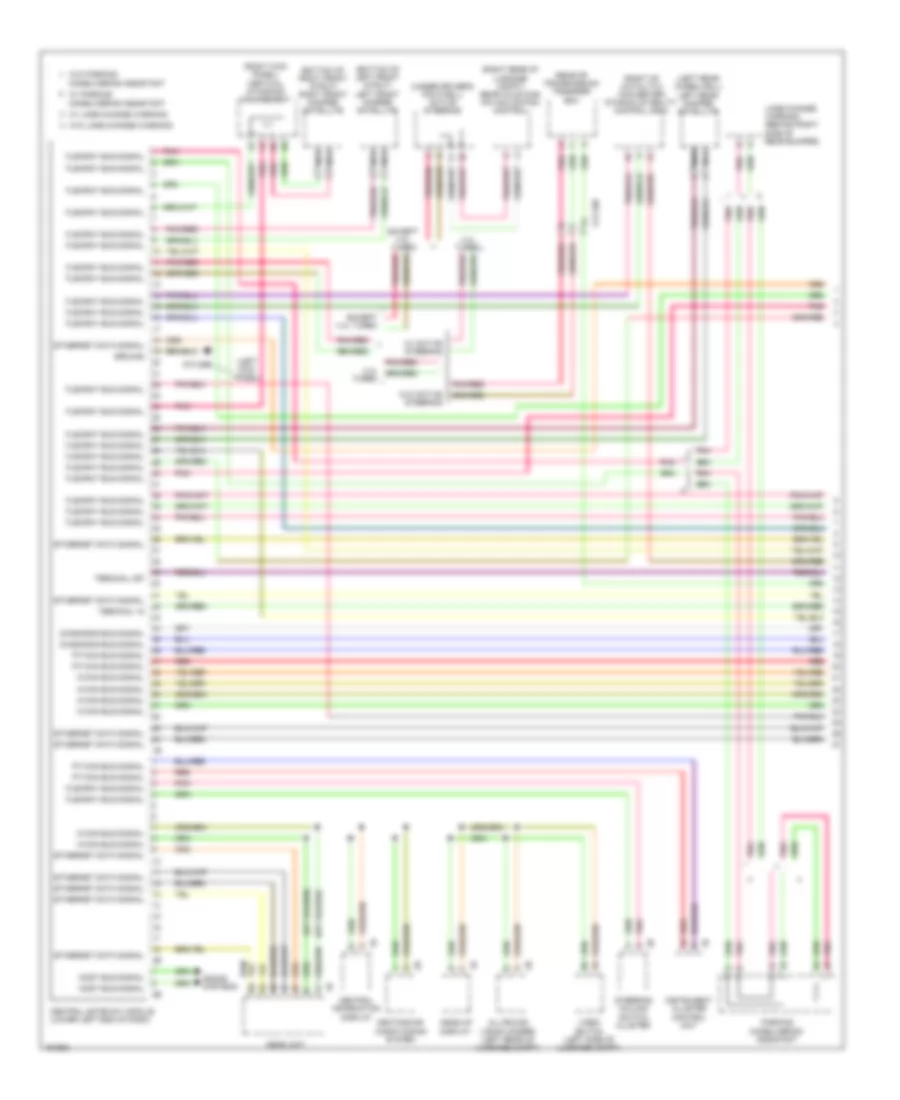 Computer Data Lines Wiring Diagram 1 of 5 for BMW 740i 2014