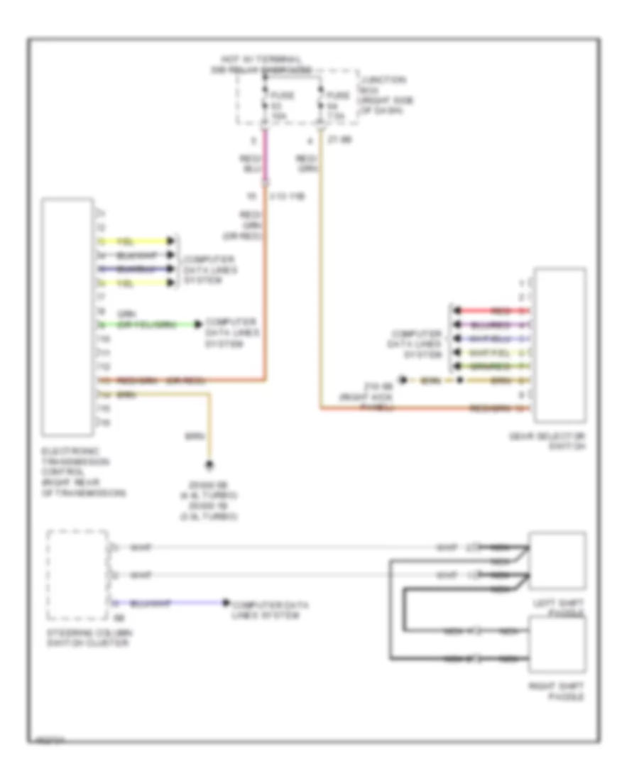 A T Wiring Diagram for BMW 740i 2014