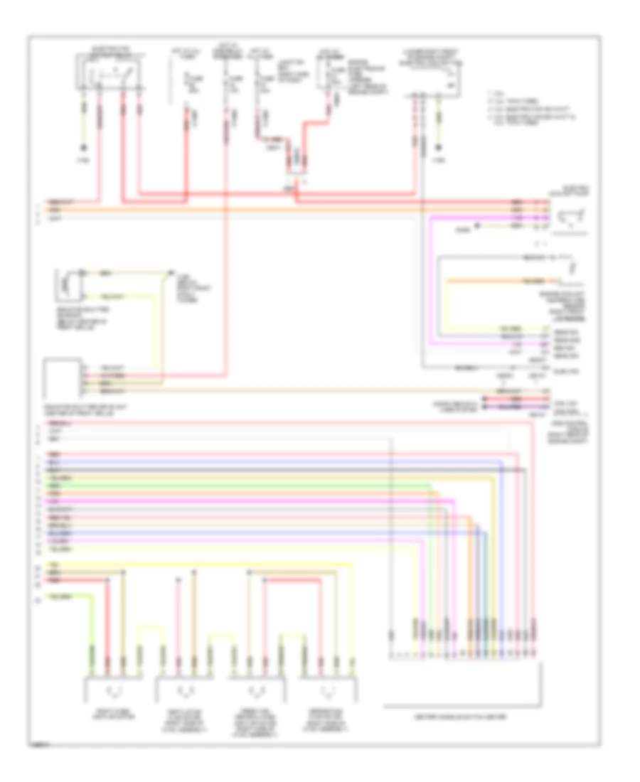 Automatic A C Wiring Diagram 2 of 2 for BMW Z4 35is 2011
