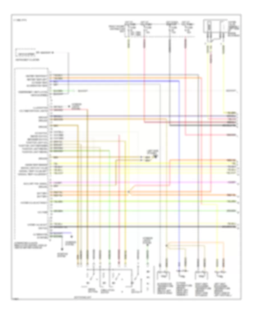 Air Conditioning Wiring Diagrams 1 of 3 for BMW 530i 1994