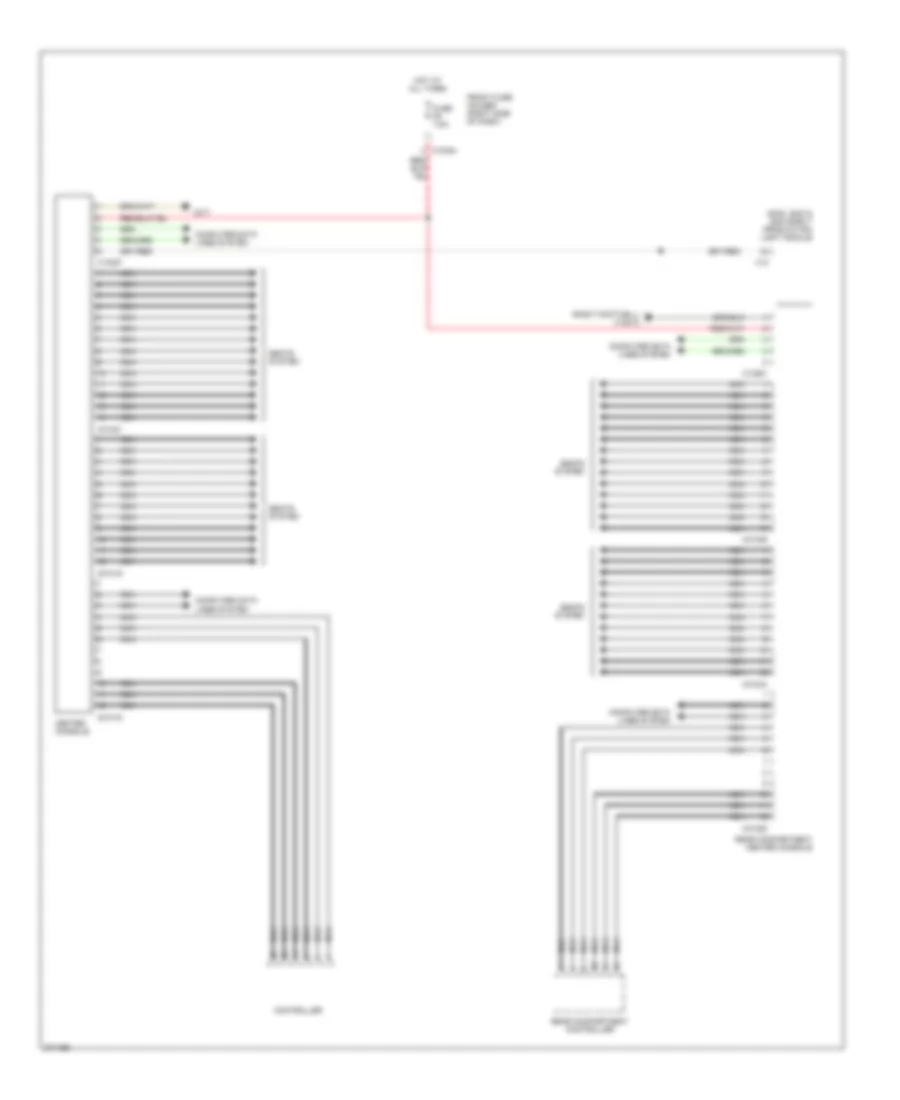 Overhead Console Wiring Diagram for BMW 745i 2004
