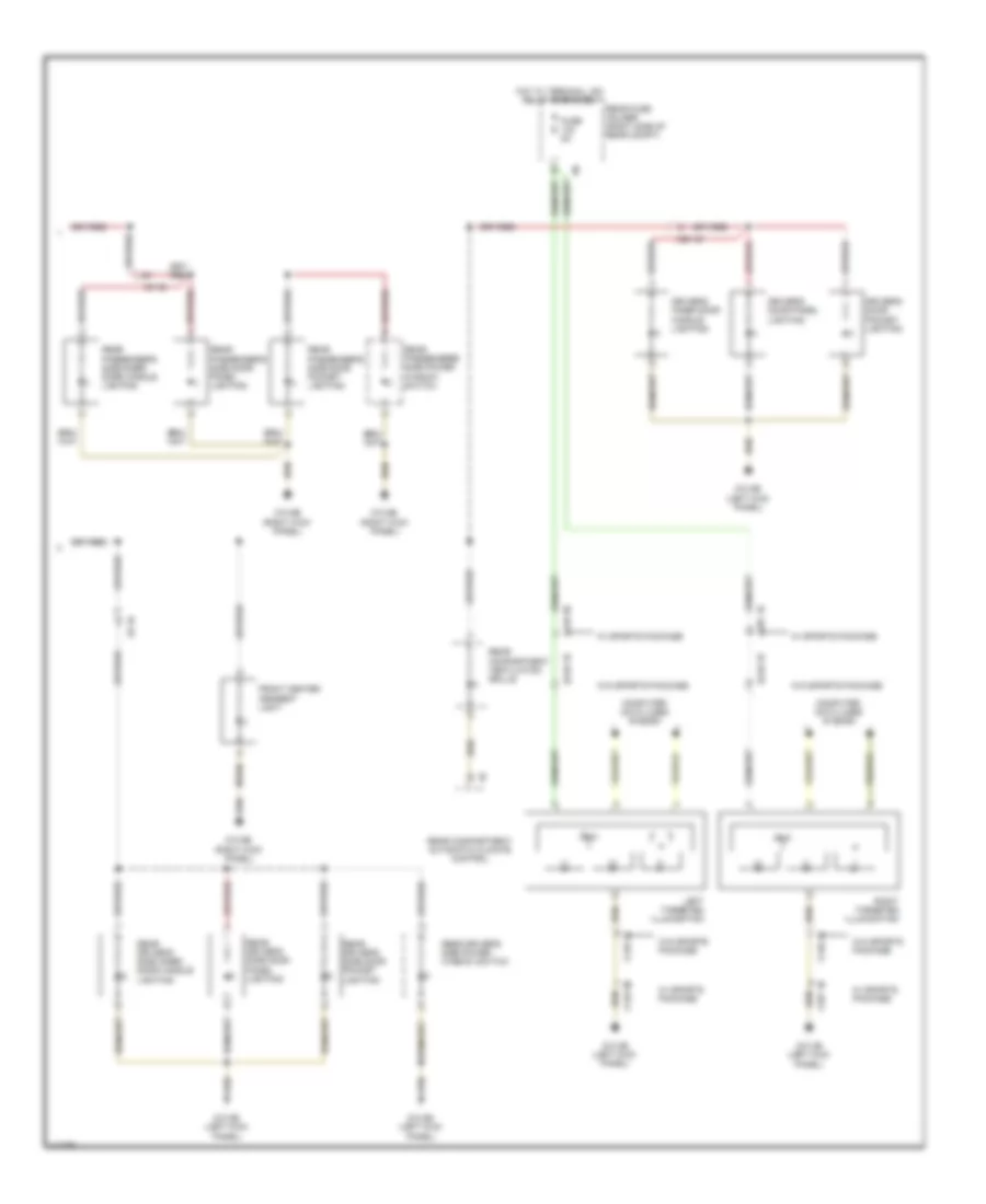Instrument Illumination Wiring Diagram 2 of 2 for BMW ActiveHybrid 5 2013