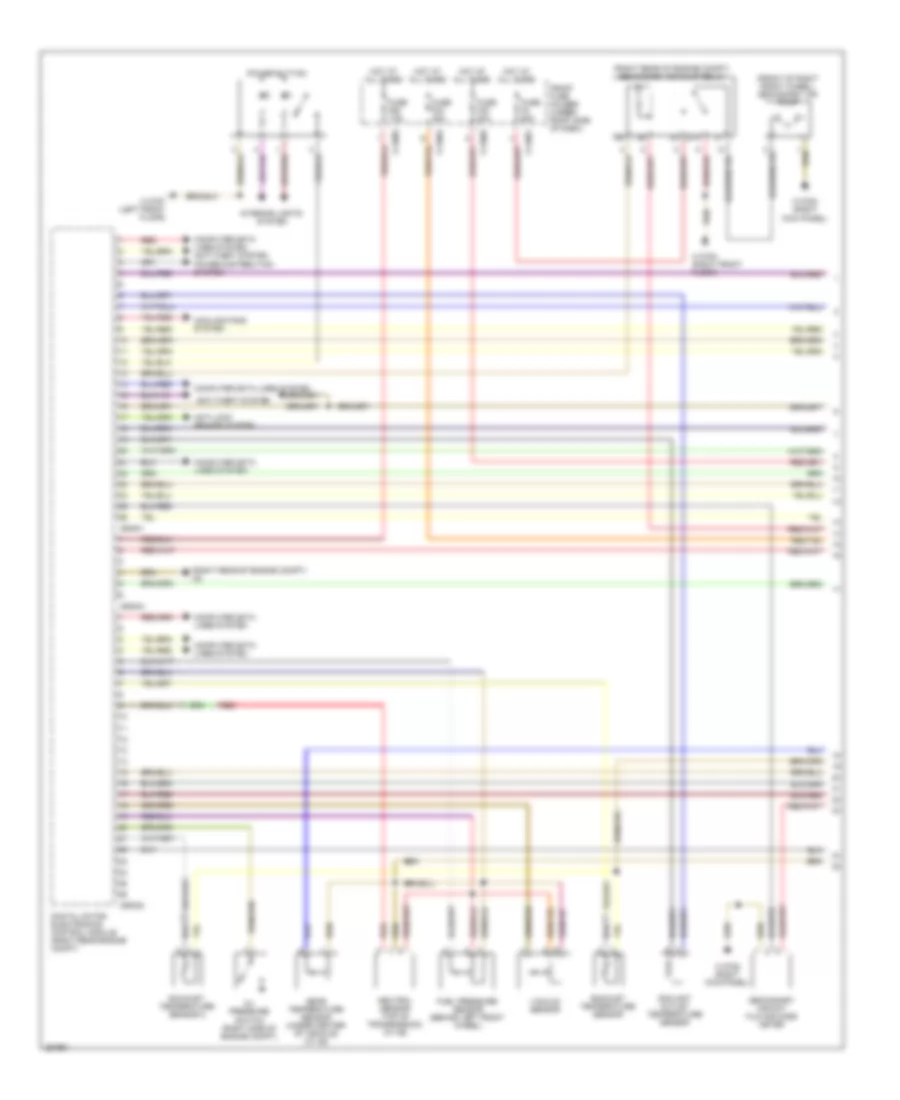 5 0L Engine Performance Wiring Diagram 1 of 6 for BMW M5 2007
