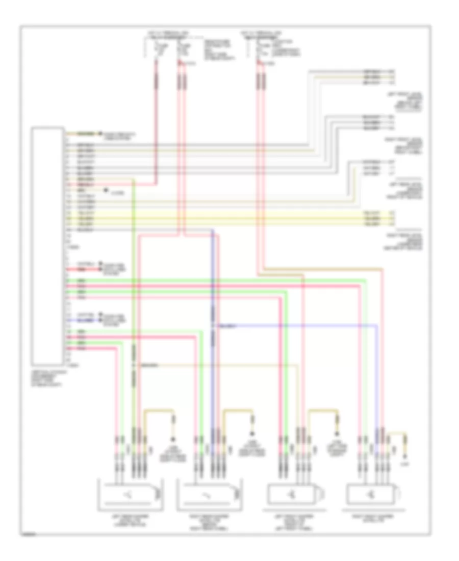 Electronic Damper Control Wiring Diagram for BMW X5 35i 2012