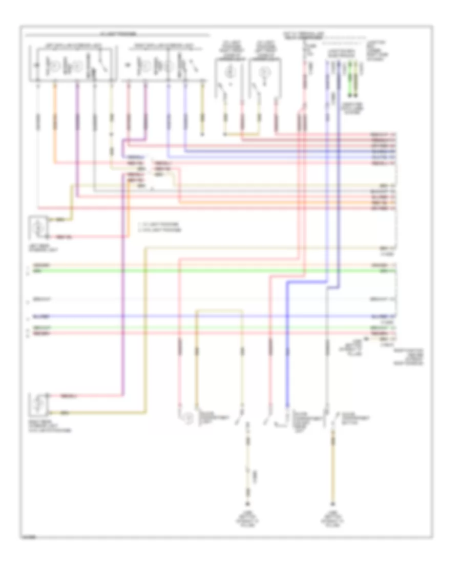 Courtesy Lamps Wiring Diagram 2 of 2 for BMW X5 35i 2012