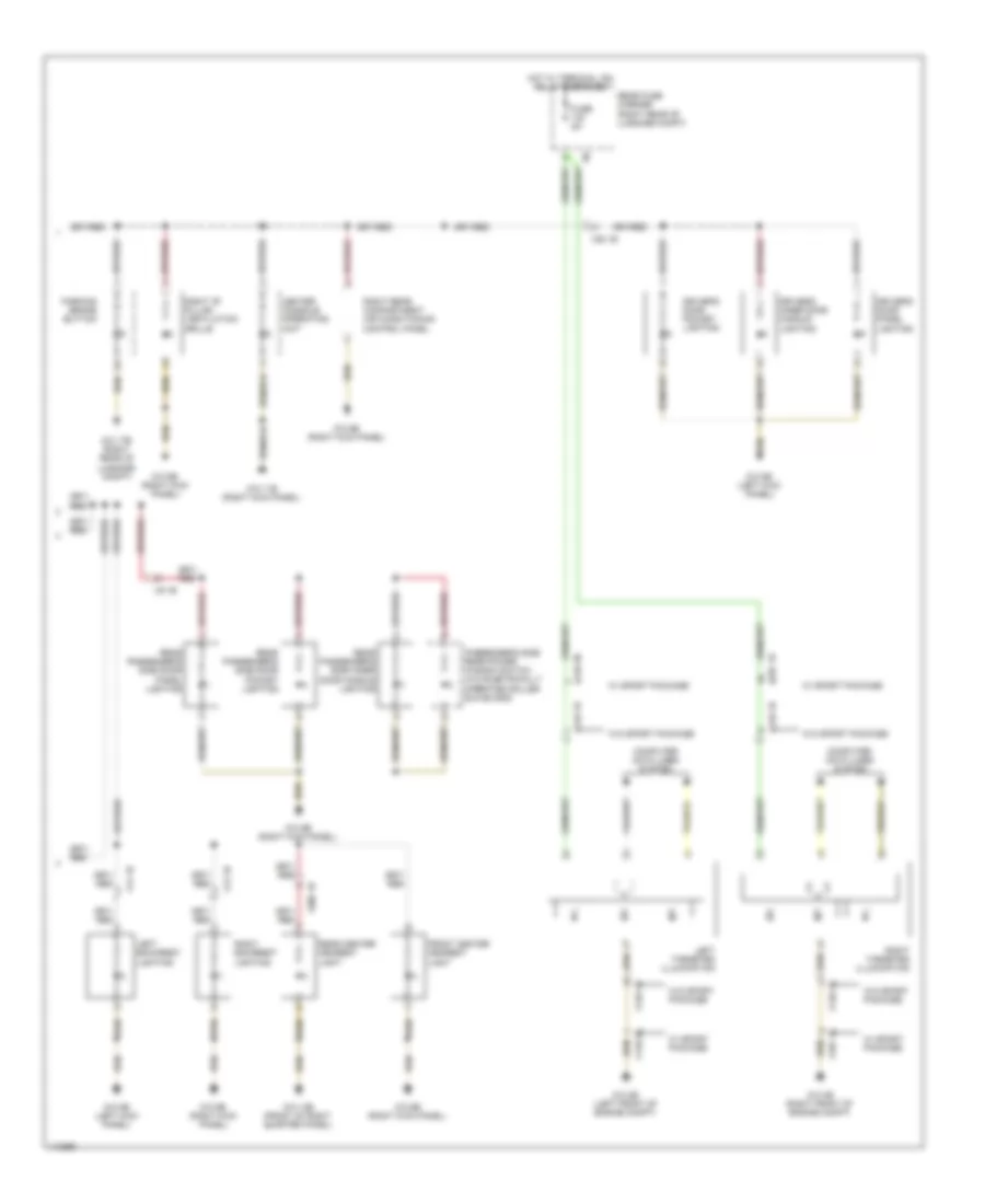 Instrument Illumination Wiring Diagram (2 of 2) for BMW ActiveHybrid 7 2013
