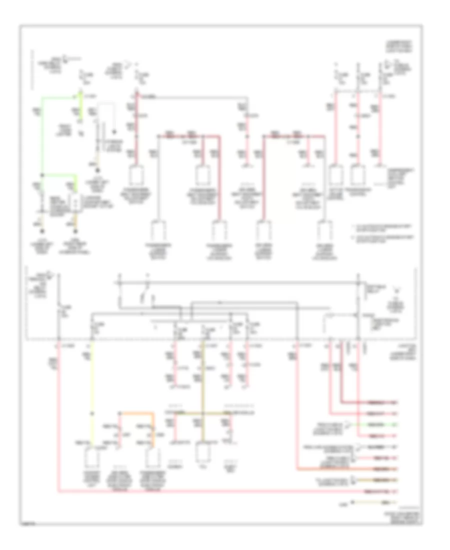 Power Distribution Wiring Diagram 5 of 5 for BMW 135i 2012