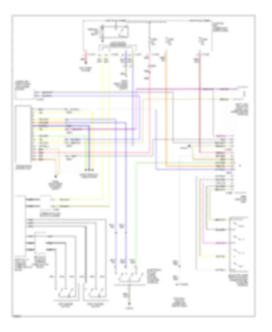 Transmission Wiring Diagram for BMW 135i 2012