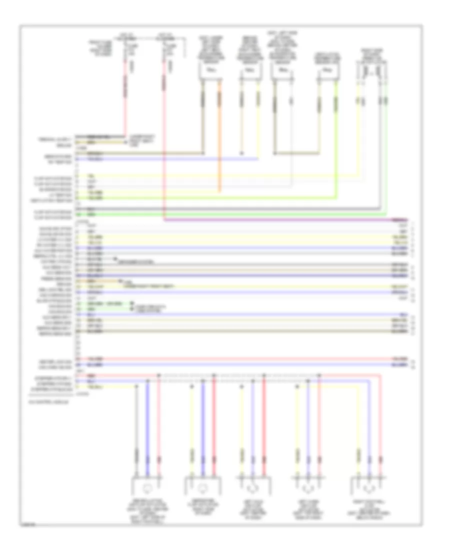 Automatic AC Wiring Diagram, with Basic (1 of 2) for BMW 760Li 2004
