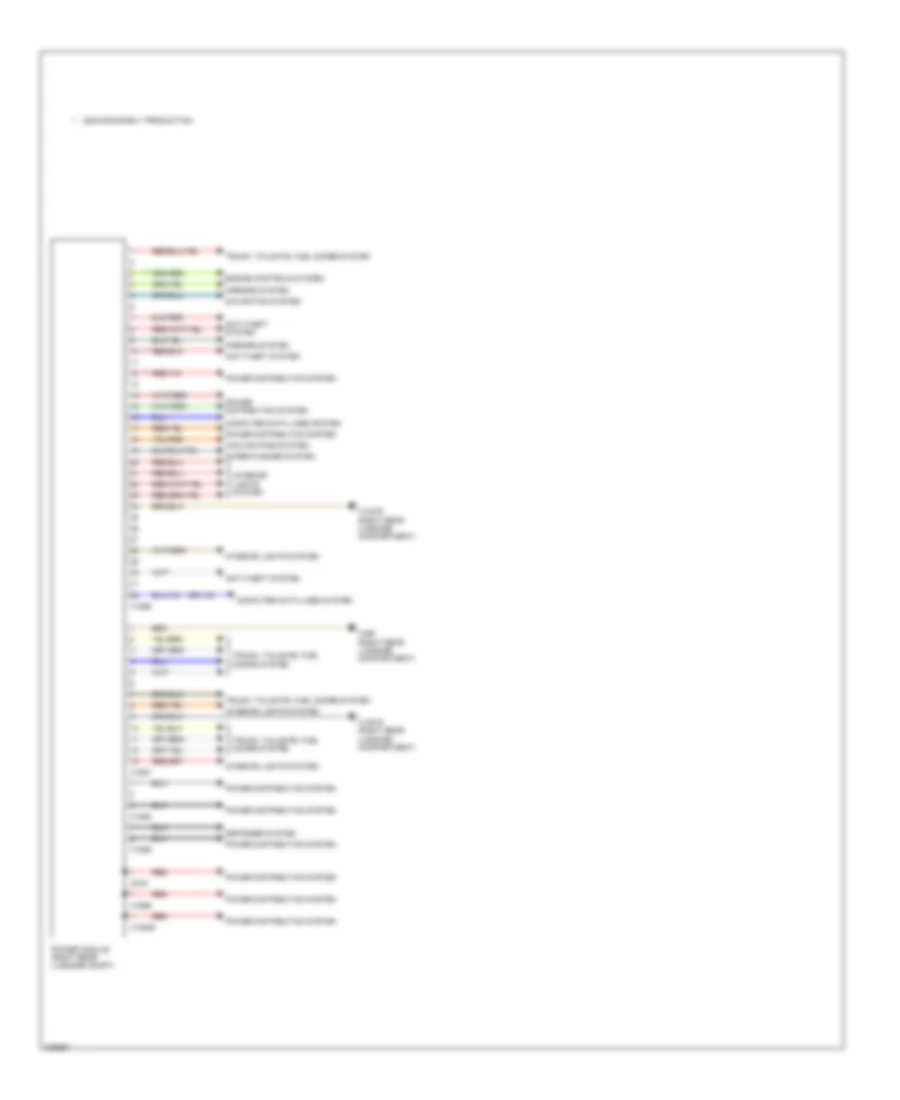 Body Control Modules Wiring Diagram for BMW 760Li 2004