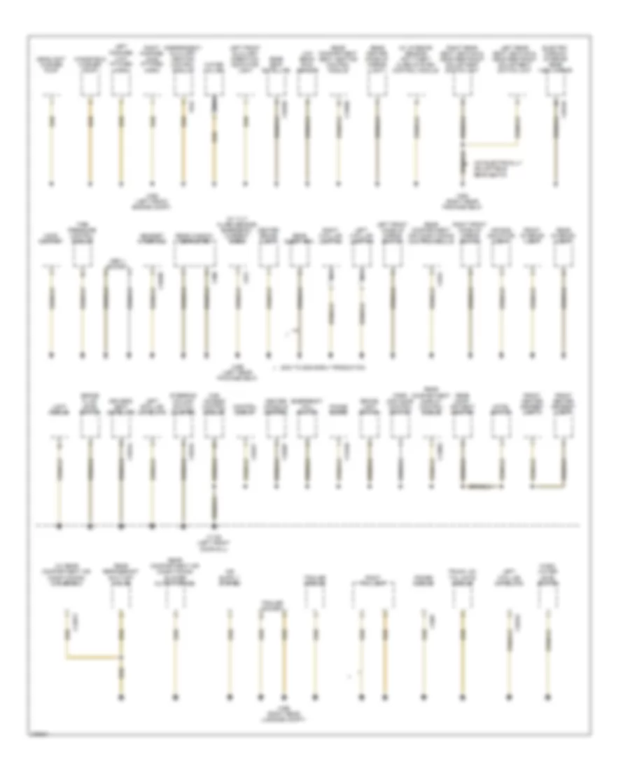 Ground Distribution Wiring Diagram 2 of 4 for BMW 760Li 2004