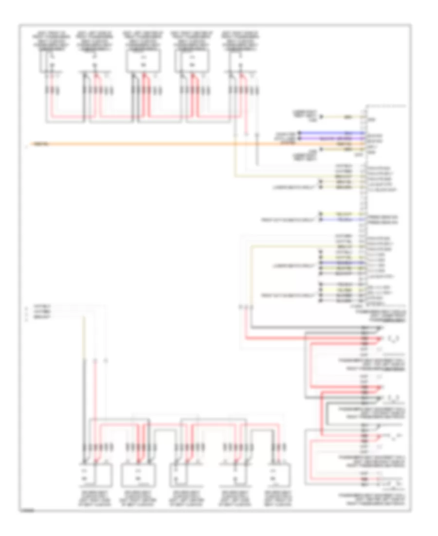 Front Seat Ventilation Wiring Diagram with Lumbar 2 of 2 for BMW 760Li 2004