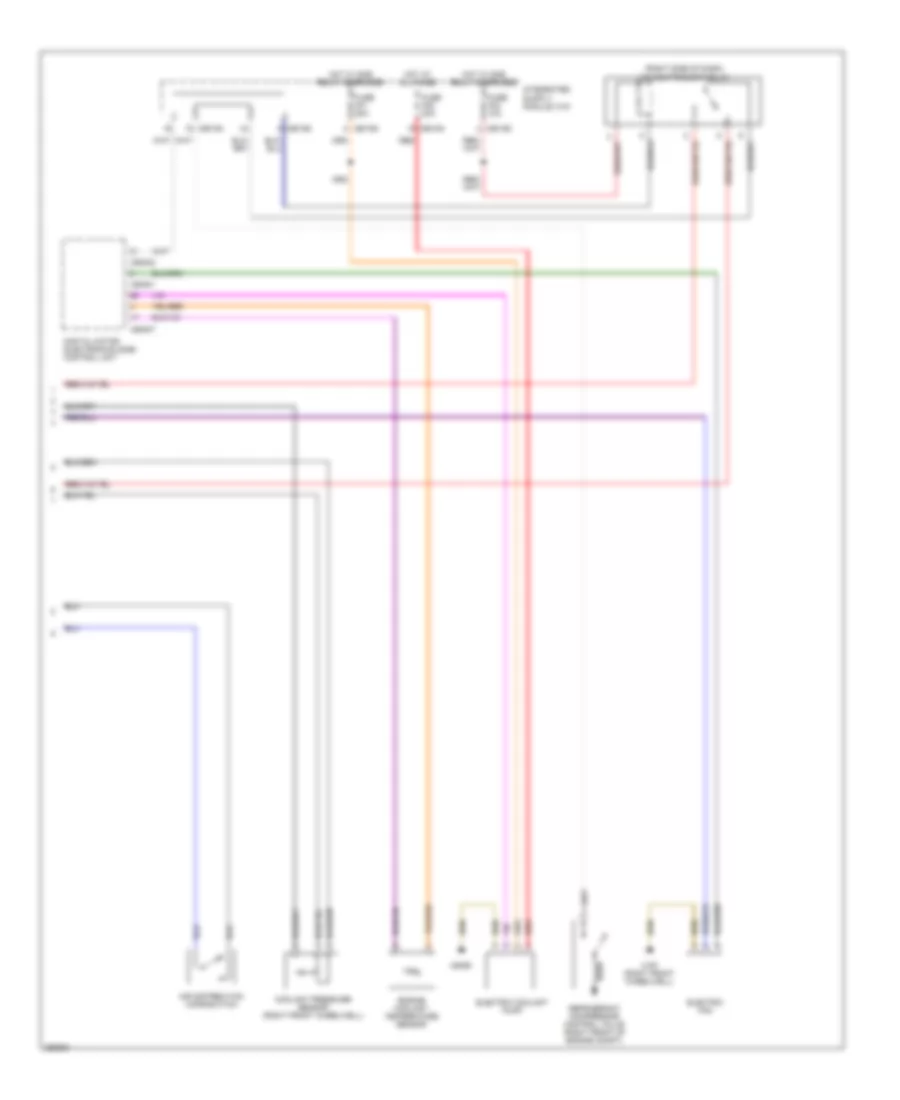 Manual A C Wiring Diagram 2 of 2 for BMW X3 30i 2007