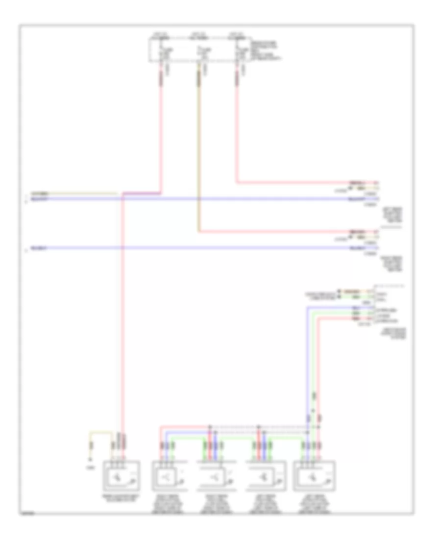 Rear Heater  A C Wiring Diagram 2 of 2 for BMW X5 30i 2007