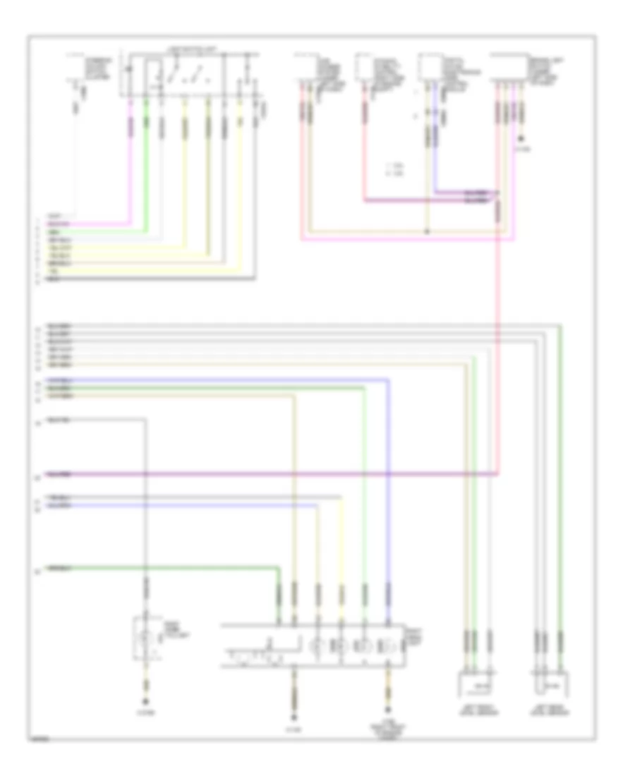 Adaptive Front Lighting Wiring Diagram 2 of 2 for BMW X5 30i 2007