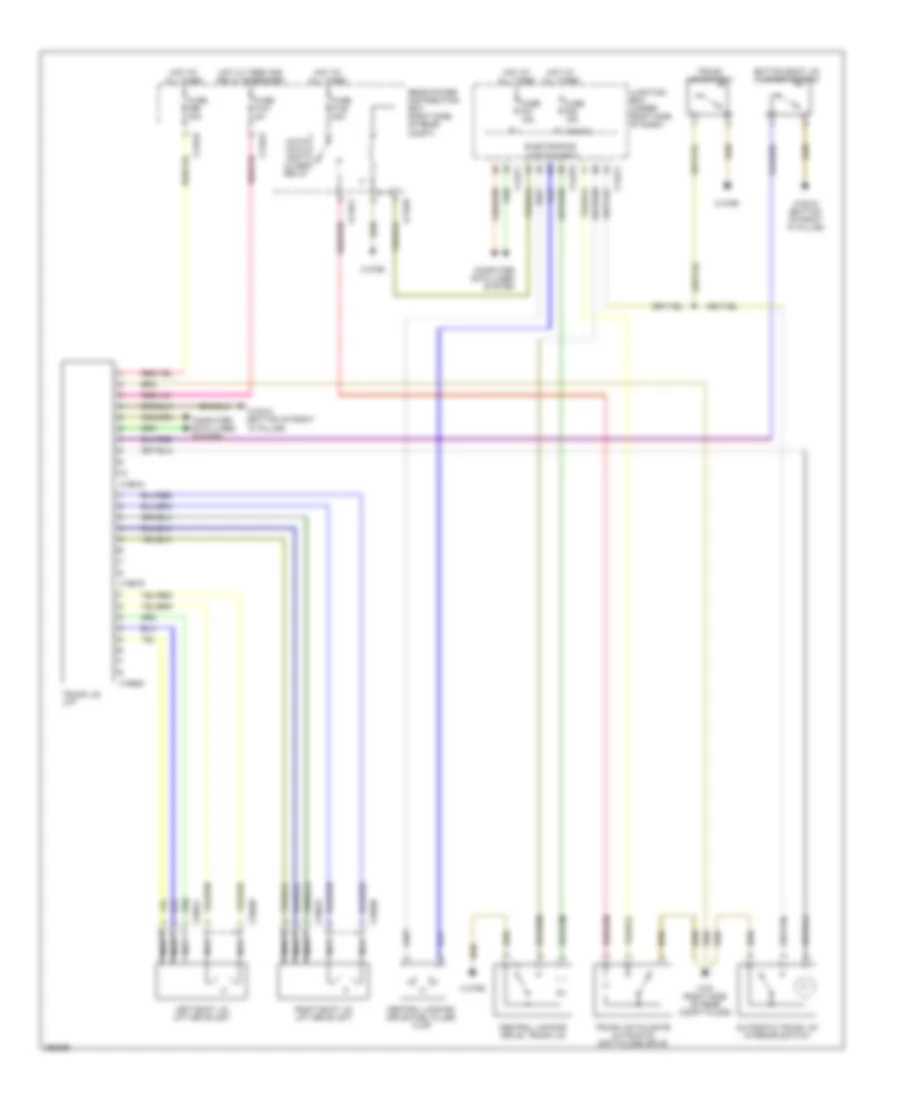 Trunk  Fuel Door Release Wiring Diagram for BMW X5 30i 2007