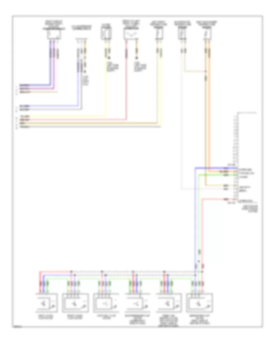Automatic AC Wiring Diagram, with Basic AC (2 of 2) for BMW X5 48i 2007