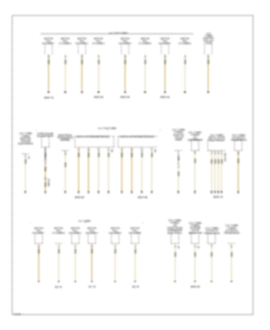 Ground Distribution Wiring Diagram 7 of 7 for BMW Alpina B7Lx 2013