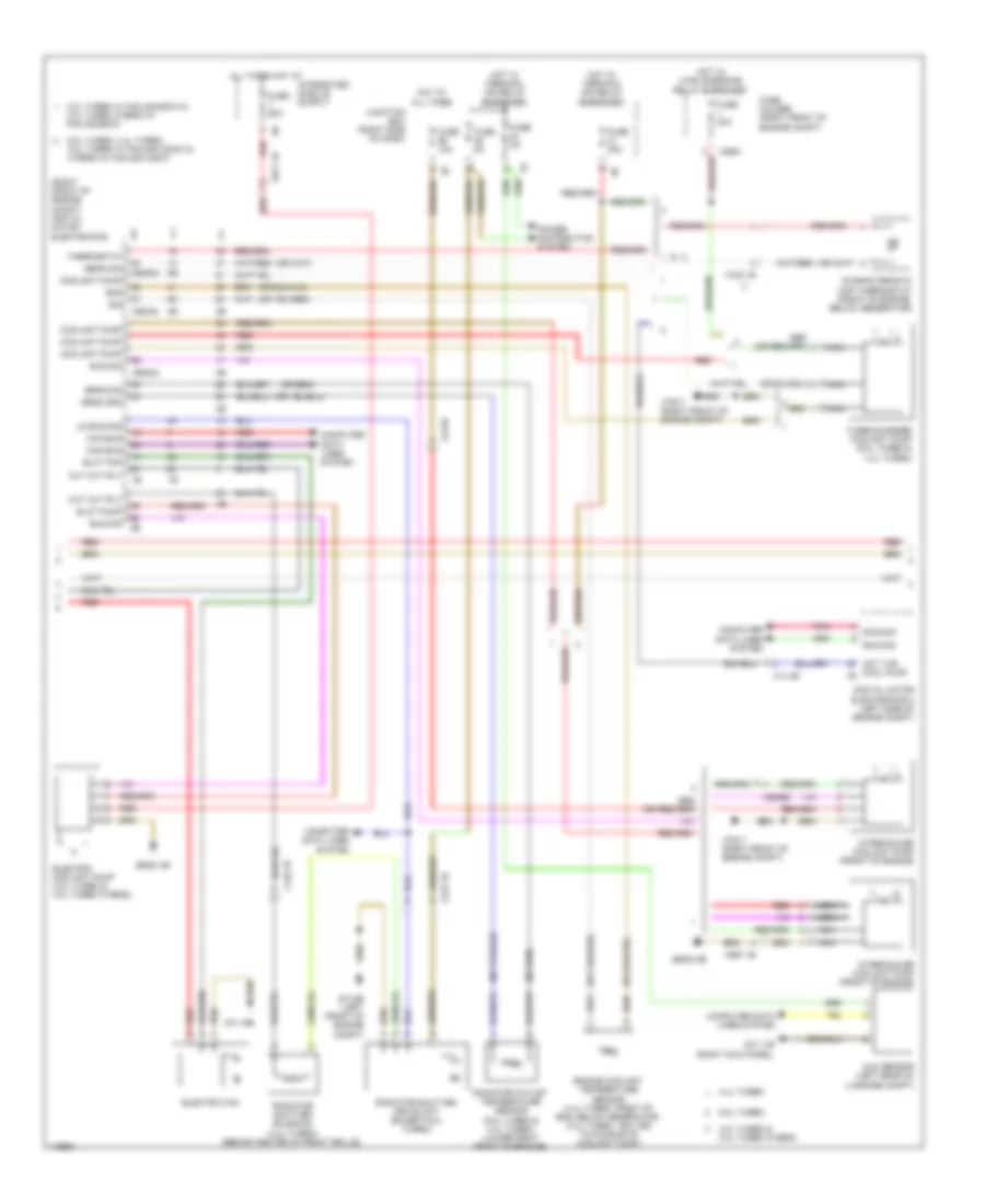 Automatic A C Wiring Diagram without Rear Automatic Climate Control 2 of 4 for BMW 750Li 2014