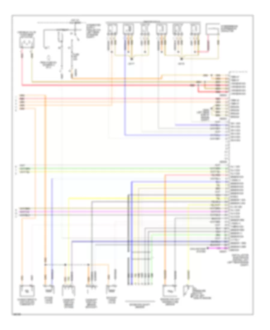 3.0L, Engine Performance Wiring Diagram (4 of 4) for BMW Z4 2007