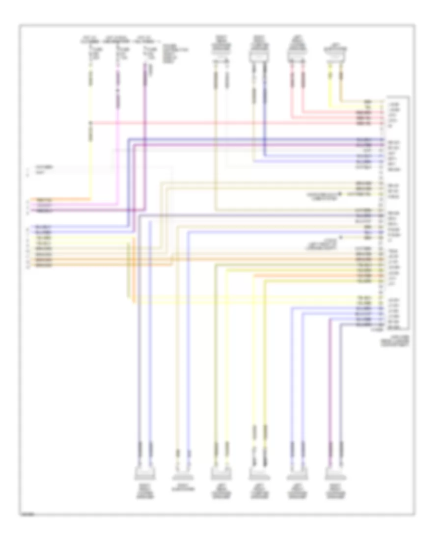 Premium Radio Wiring Diagram, HIFI Radio (2 of 2) for BMW Z4 2007