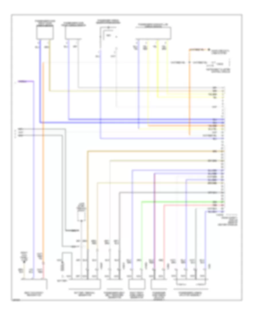 Supplemental Restraints Wiring Diagram 2 of 2 for BMW Z4 2007