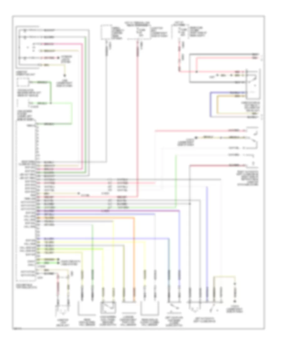 Convertible Top Wiring Diagram 1 of 2 for BMW 335i 2012