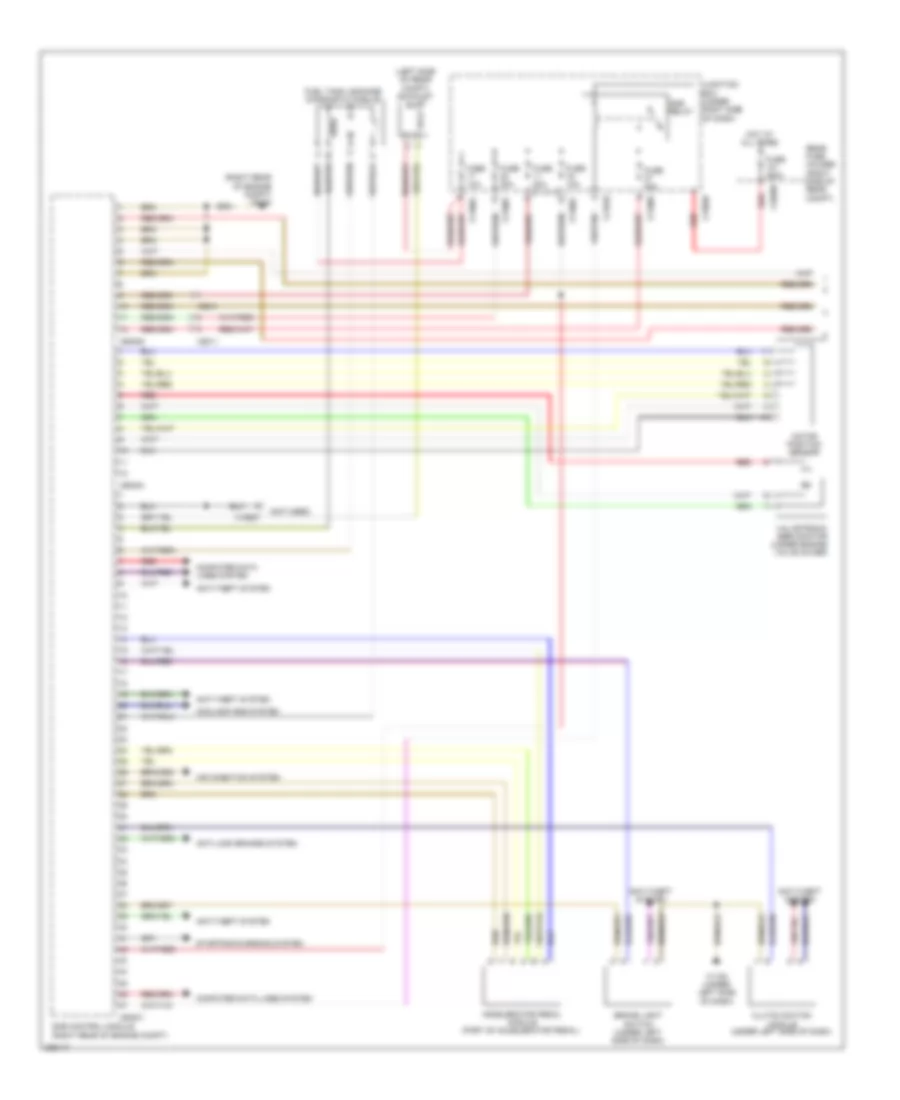 3 0L Twin Turbo Engine Performance Wiring Diagram Except Sedan 1 of 5 for BMW 335i 2012