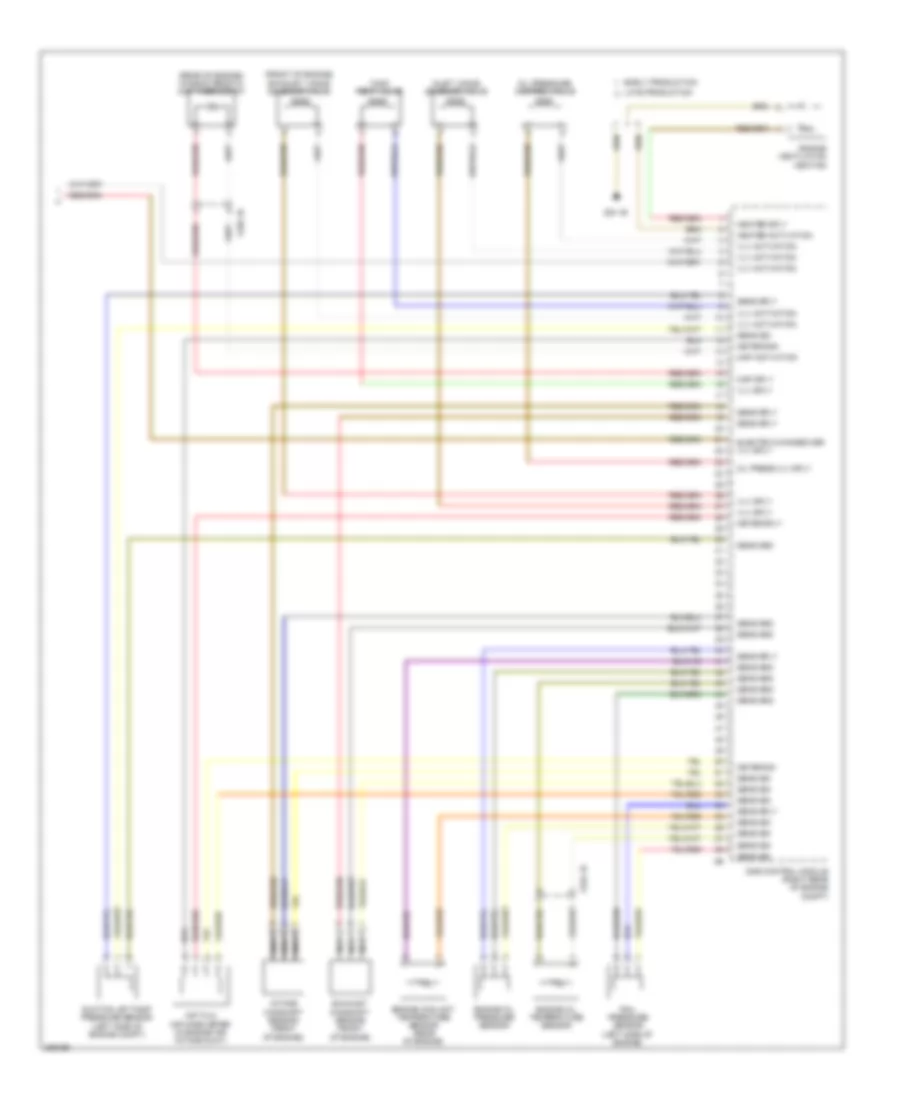 3.0L Twin Turbo, Engine Performance Wiring Diagram, Sedan (4 of 4) for BMW 335i 2012