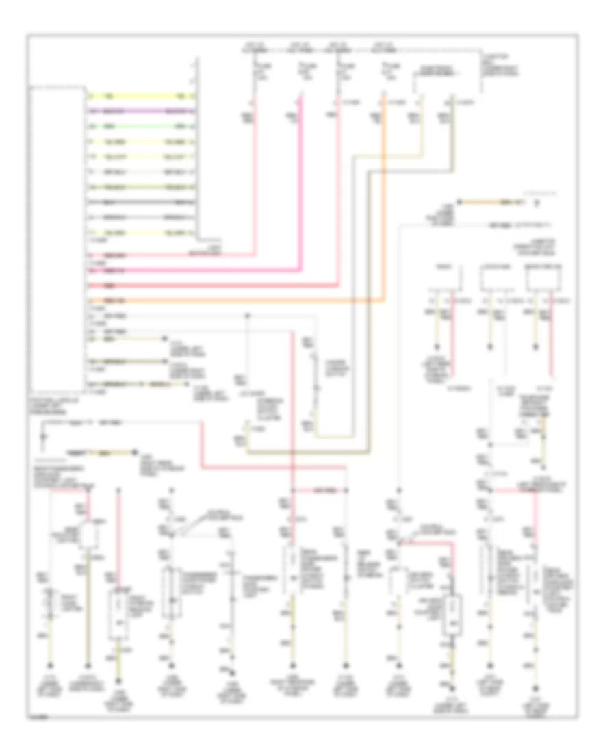 Instrument Illumination Wiring Diagram, Convertible for BMW 335i 2012