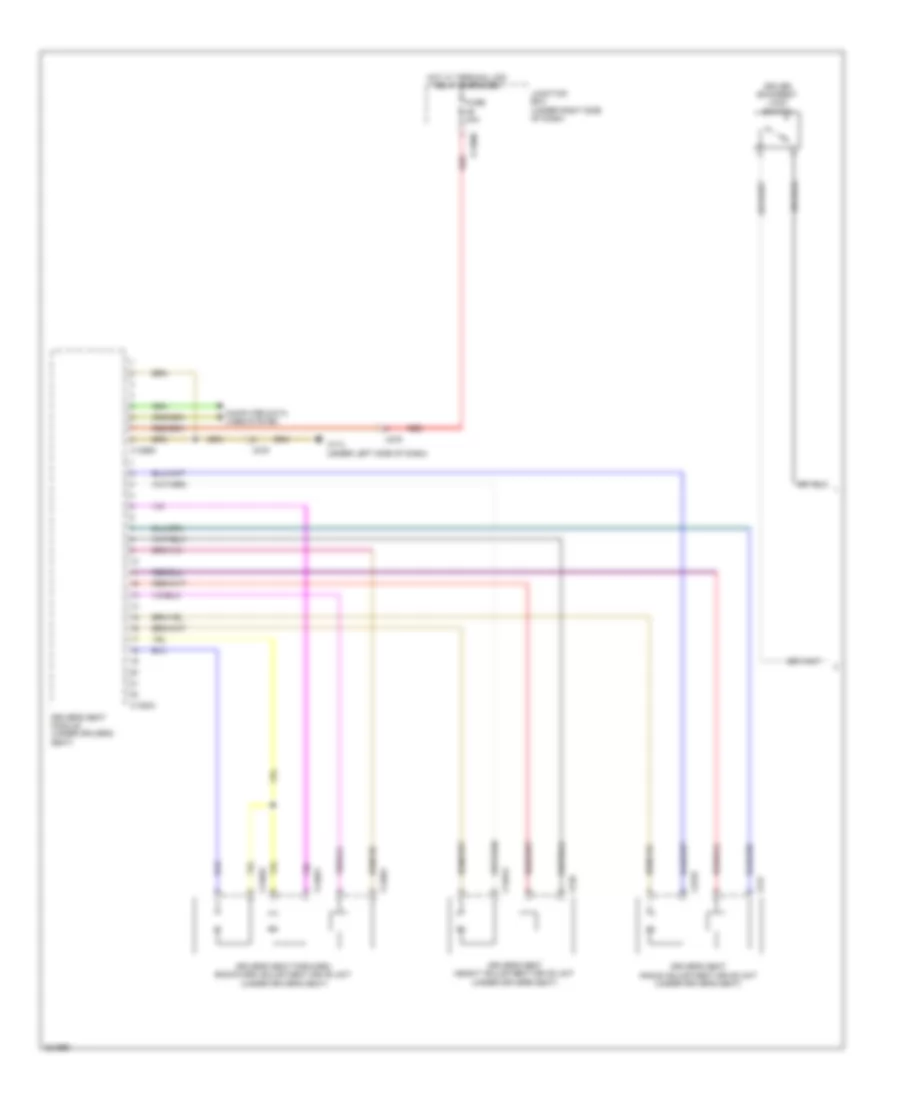 Driver s Memory Seat Wiring Diagram Convertible 1 of 2 for BMW 335i 2012