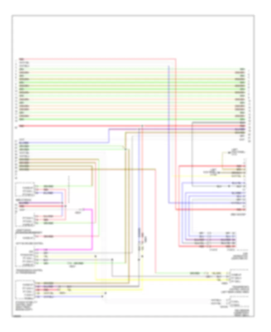 Computer Data Lines Wiring Diagram 2 of 3 for BMW X6 50i 2012