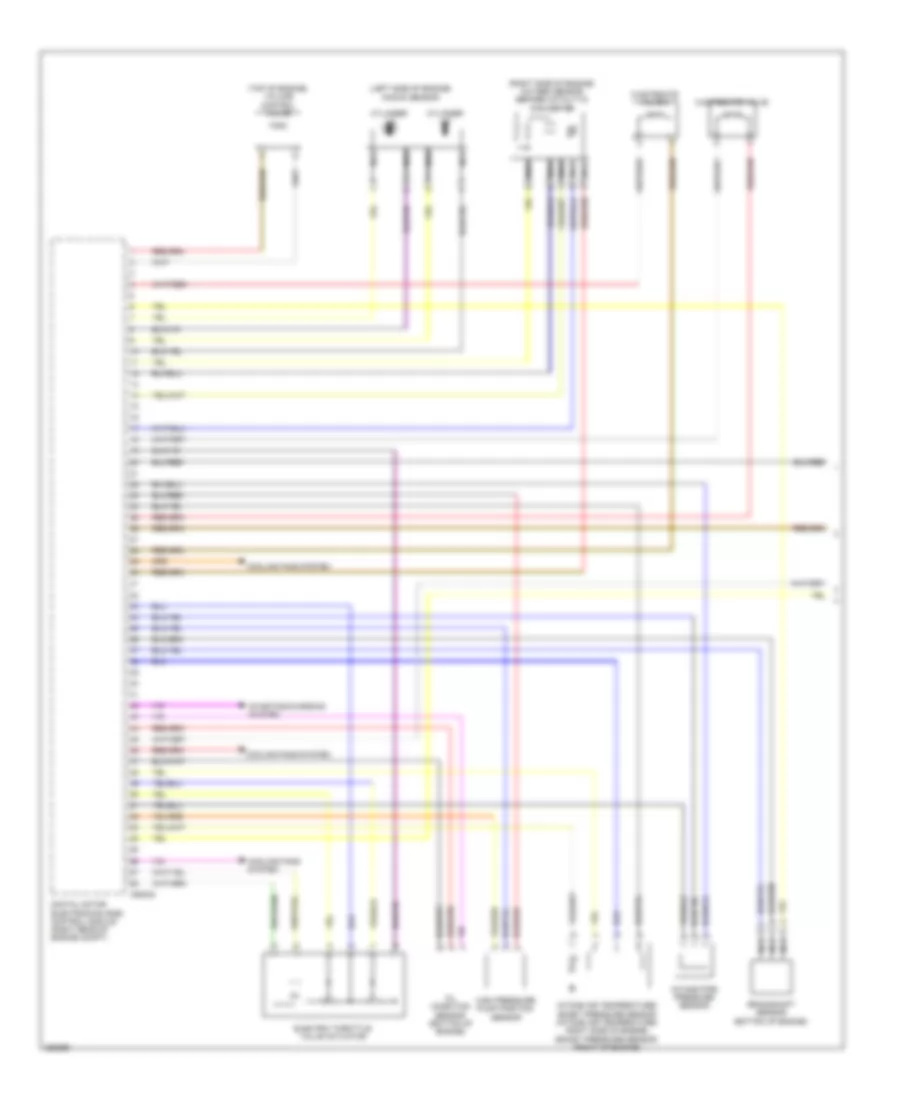 3 0L Twin Turbo Engine Performance Wiring Diagram 1 of 5 for BMW X6 50i 2012