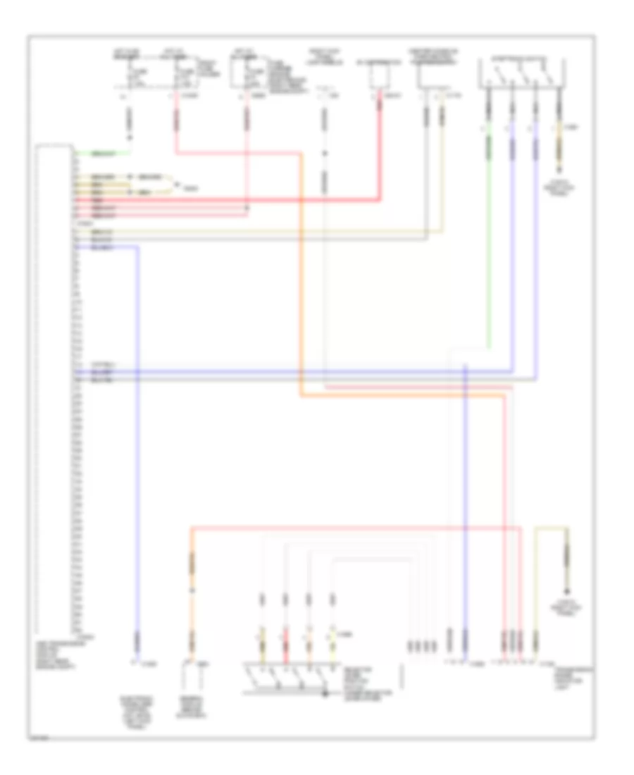 3 0L A T Wiring Diagram 1 of 2 for BMW X5 30i 2004