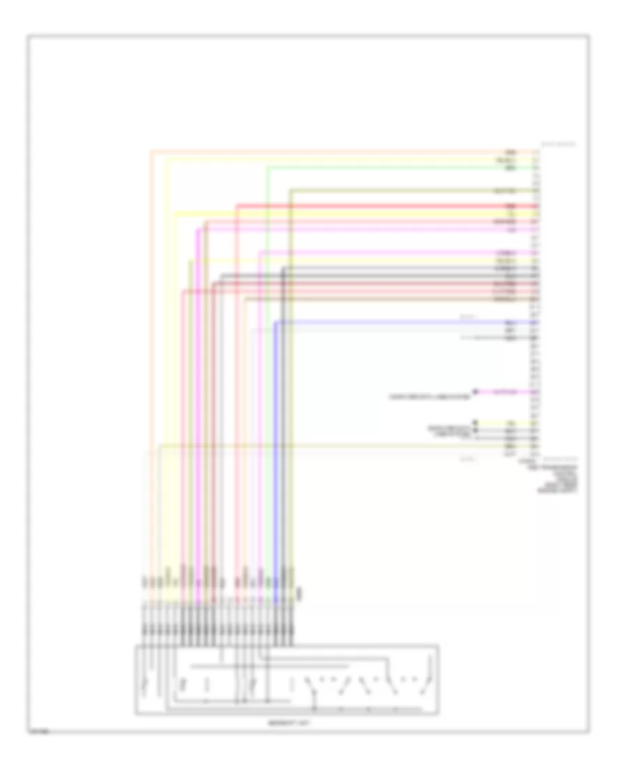 3.0L, AT Wiring Diagram (2 of 2) for BMW X5 30i 2004