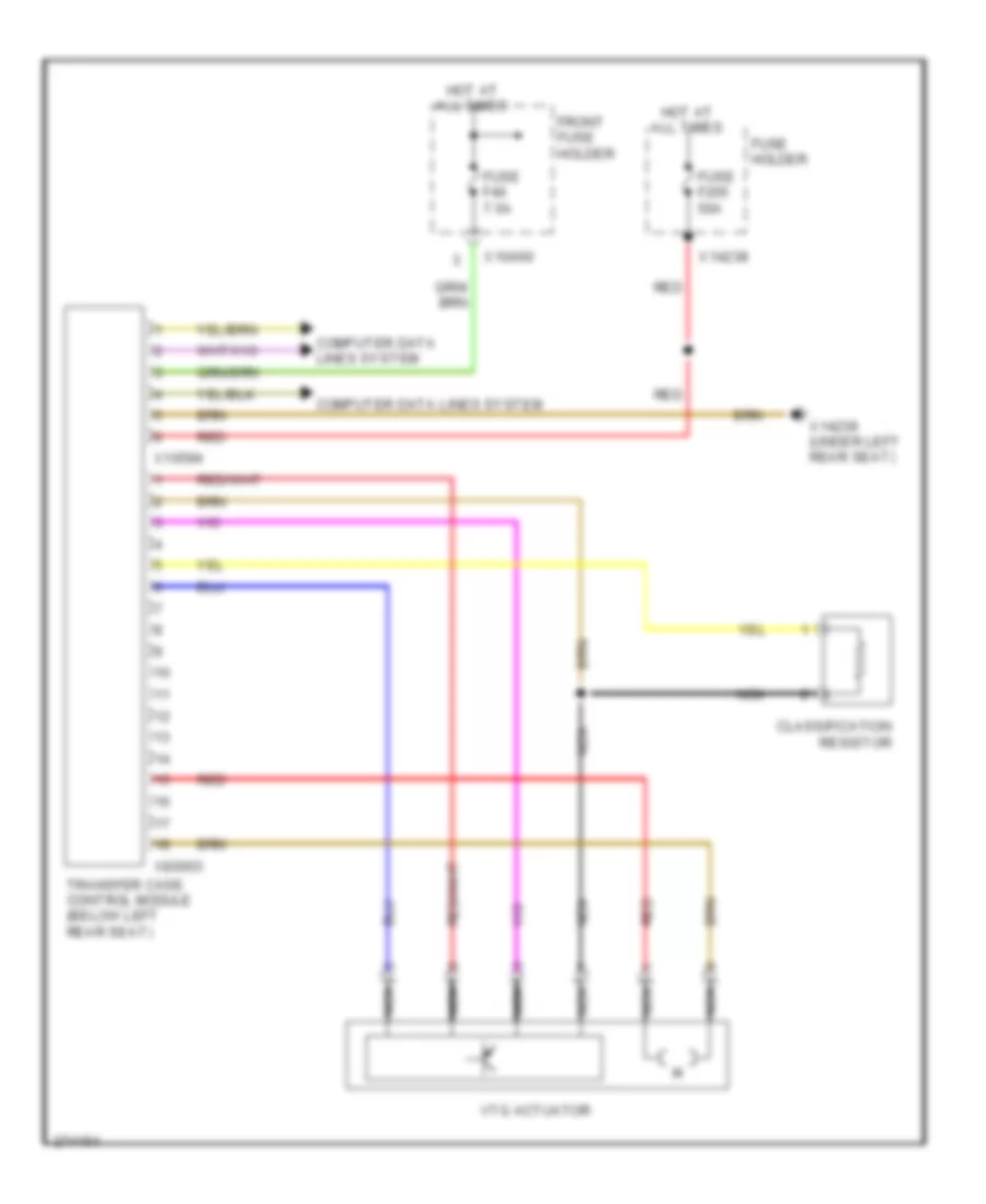 4 4L AWD Wiring Diagram for BMW X5 30i 2004