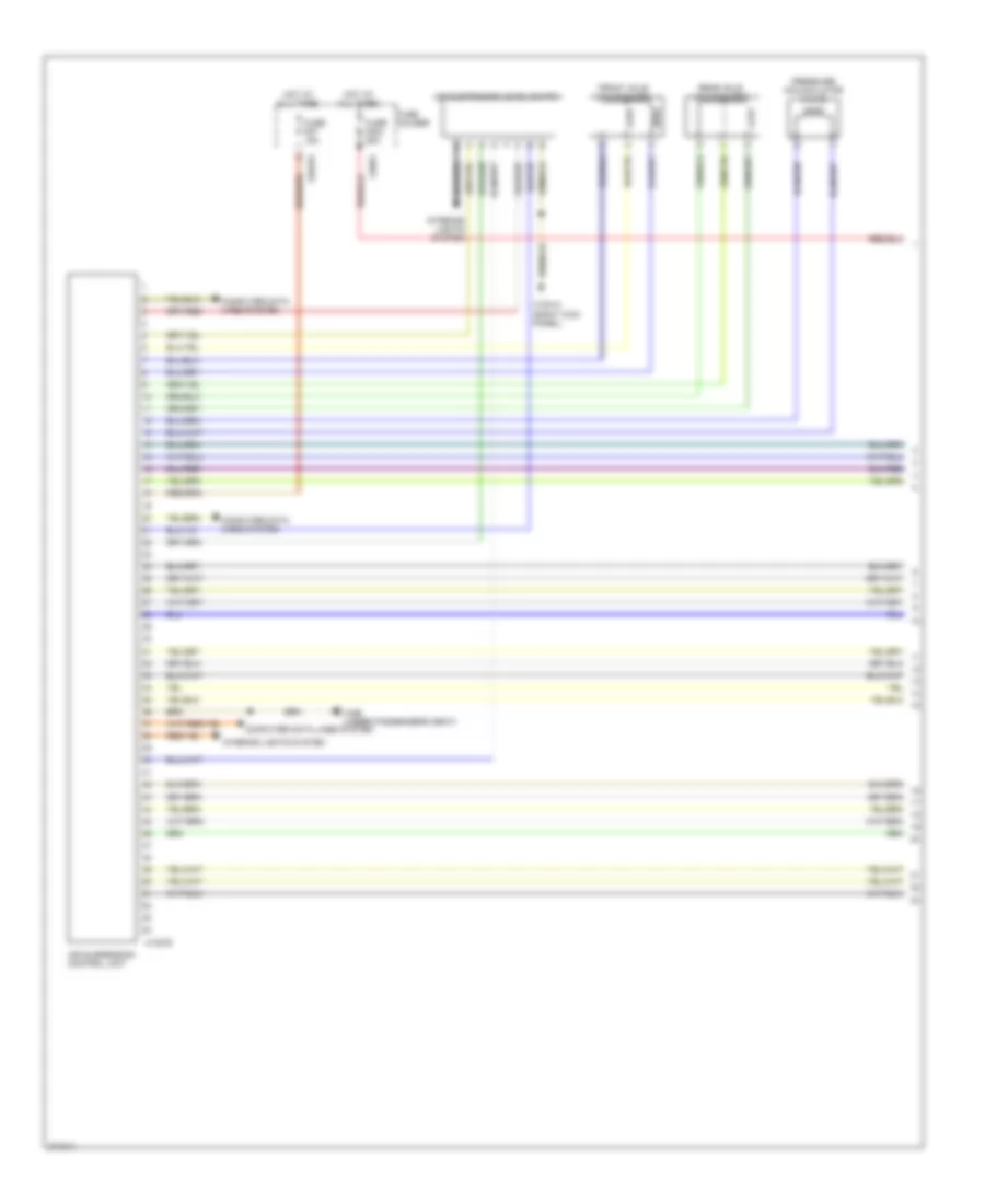 Electronic Suspension Wiring Diagram with Dual Axle 1 of 2 for BMW X5 30i 2004