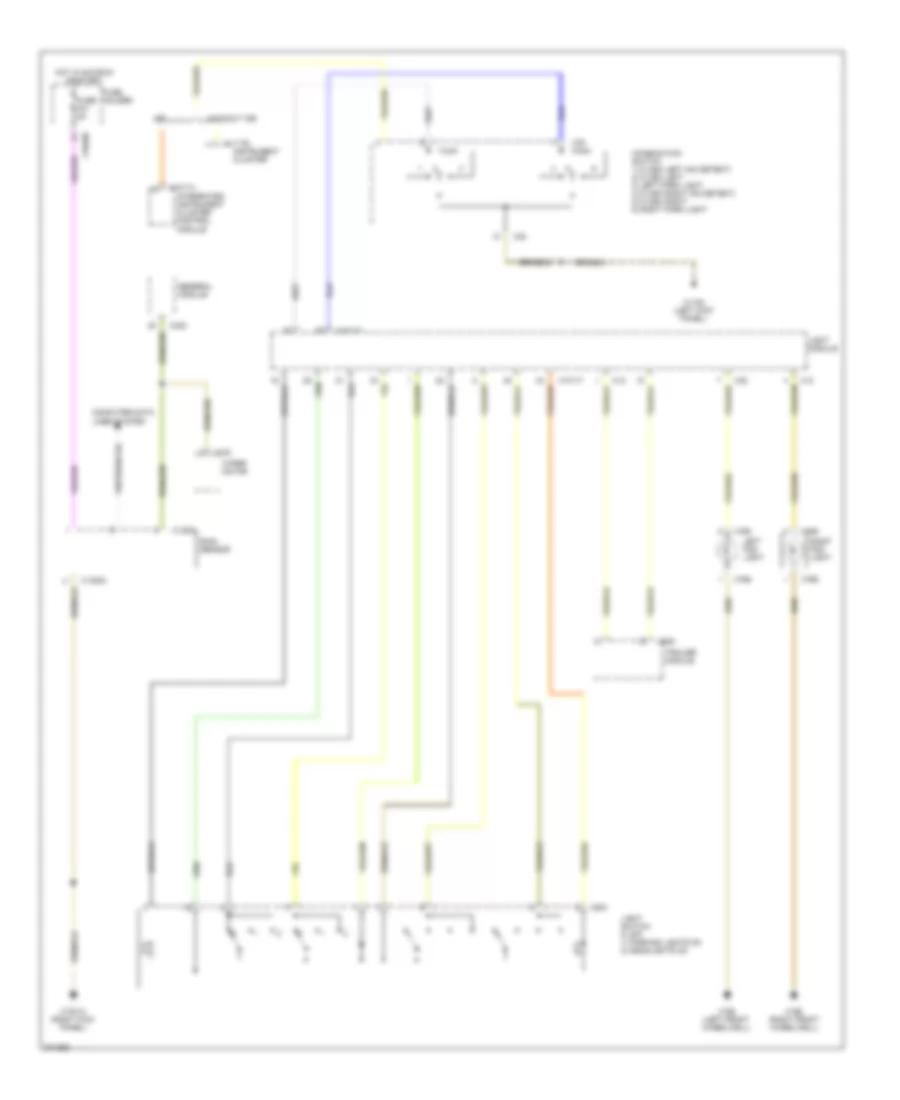 Adaptive Front Lighting Wiring Diagram 1 of 3 for BMW X5 30i 2004