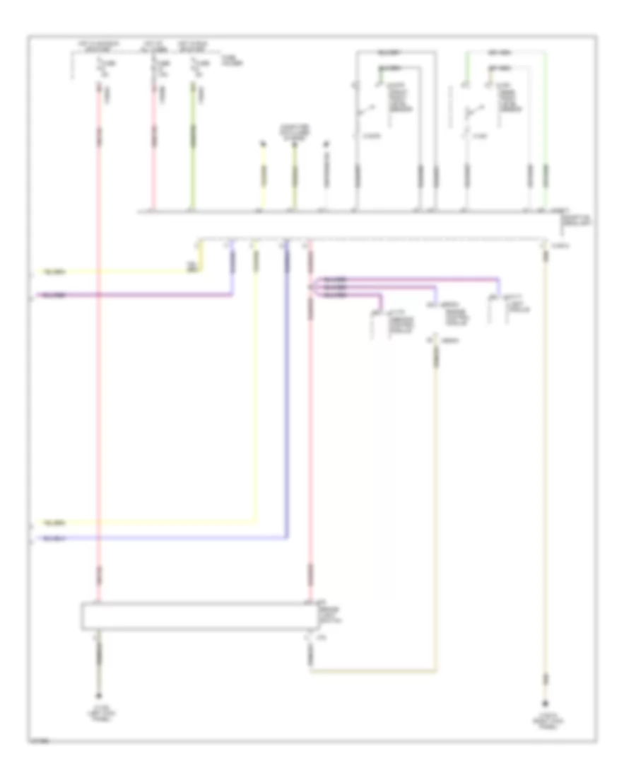Adaptive Front Lighting Wiring Diagram (3 of 3) for BMW X5 30i 2004