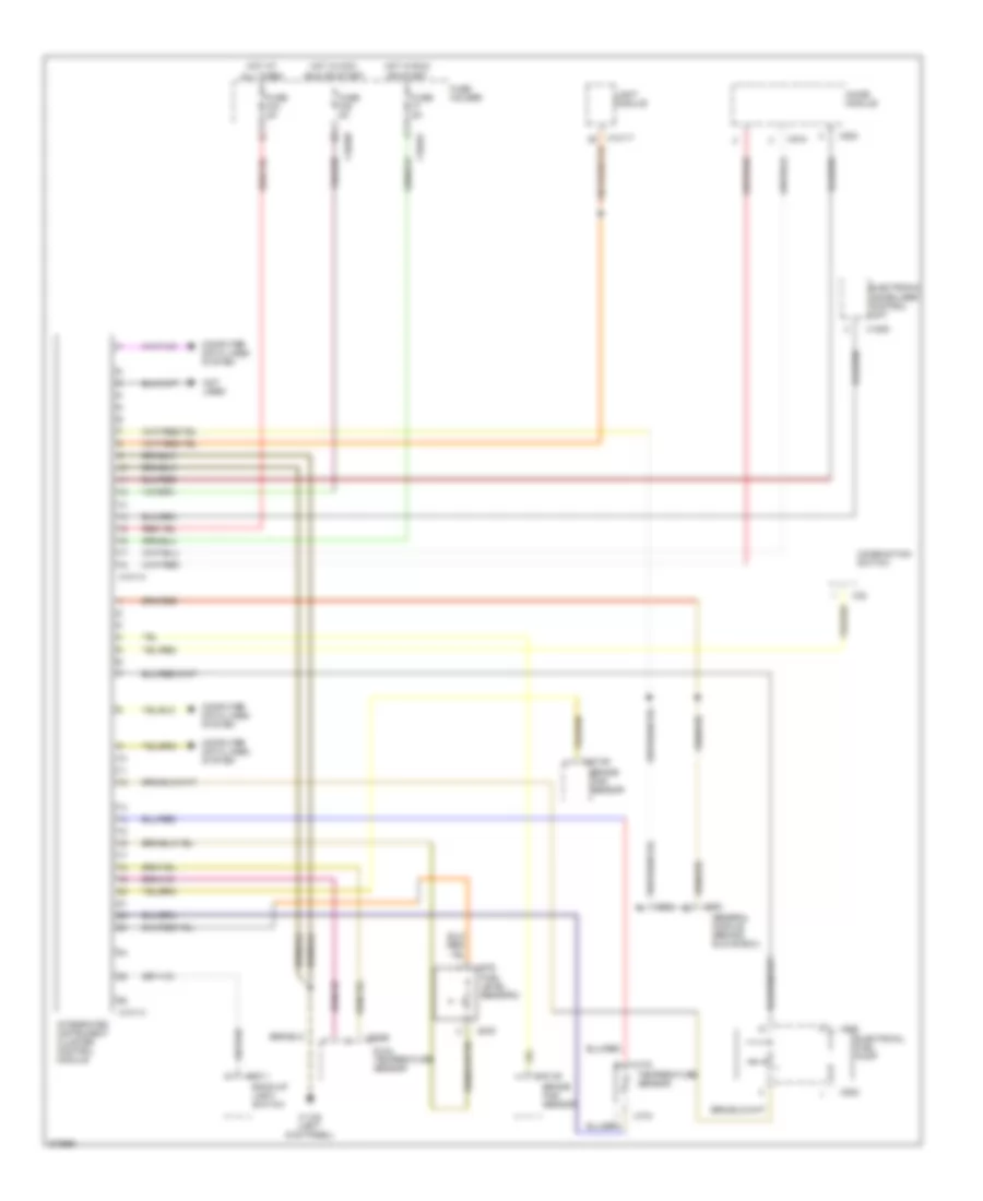 3 0L Instrument Cluster Wiring Diagram with IKE 1 of 2 for BMW X5 30i 2004