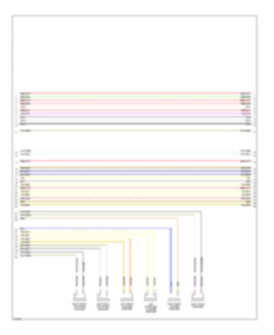 Premium Radio Wiring Diagram, with HIFI Radio (2 of 3) for BMW X5 30i 2004