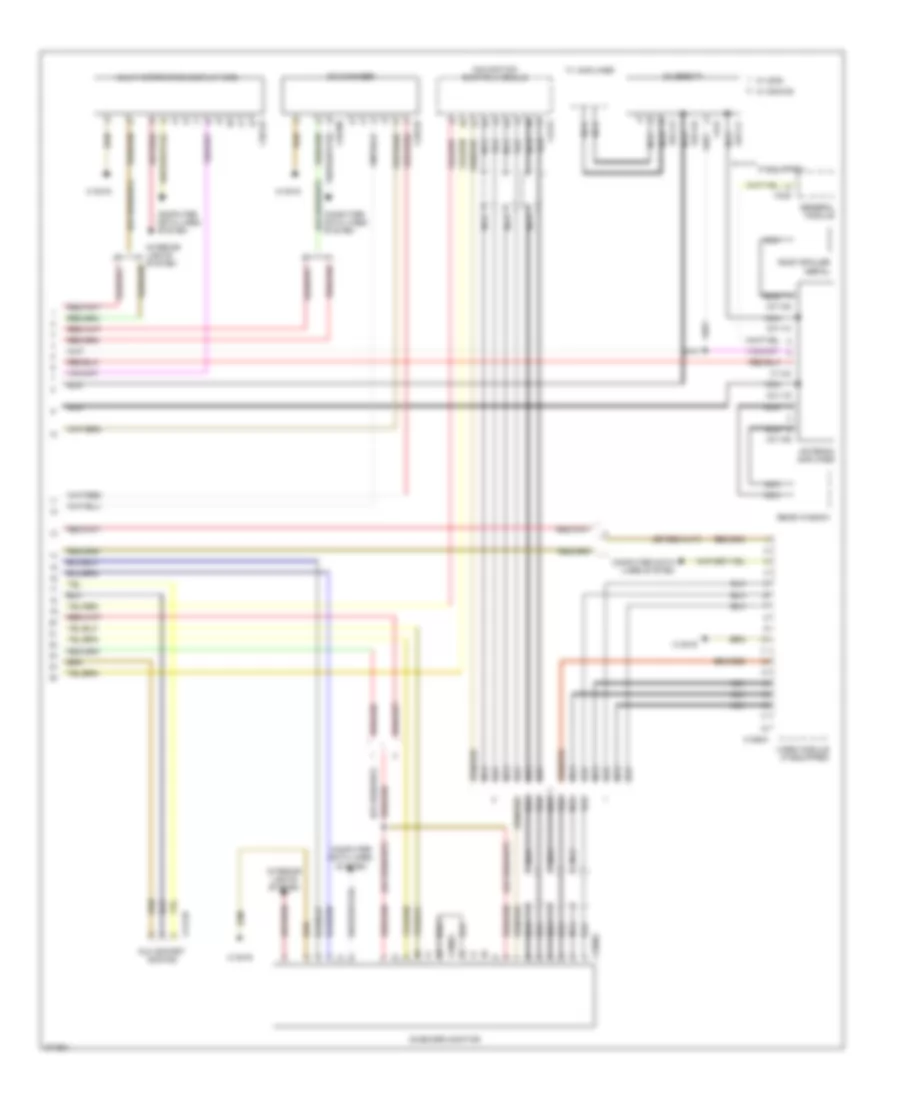 Radio Wiring Diagram 2 of 2 for BMW X5 30i 2004