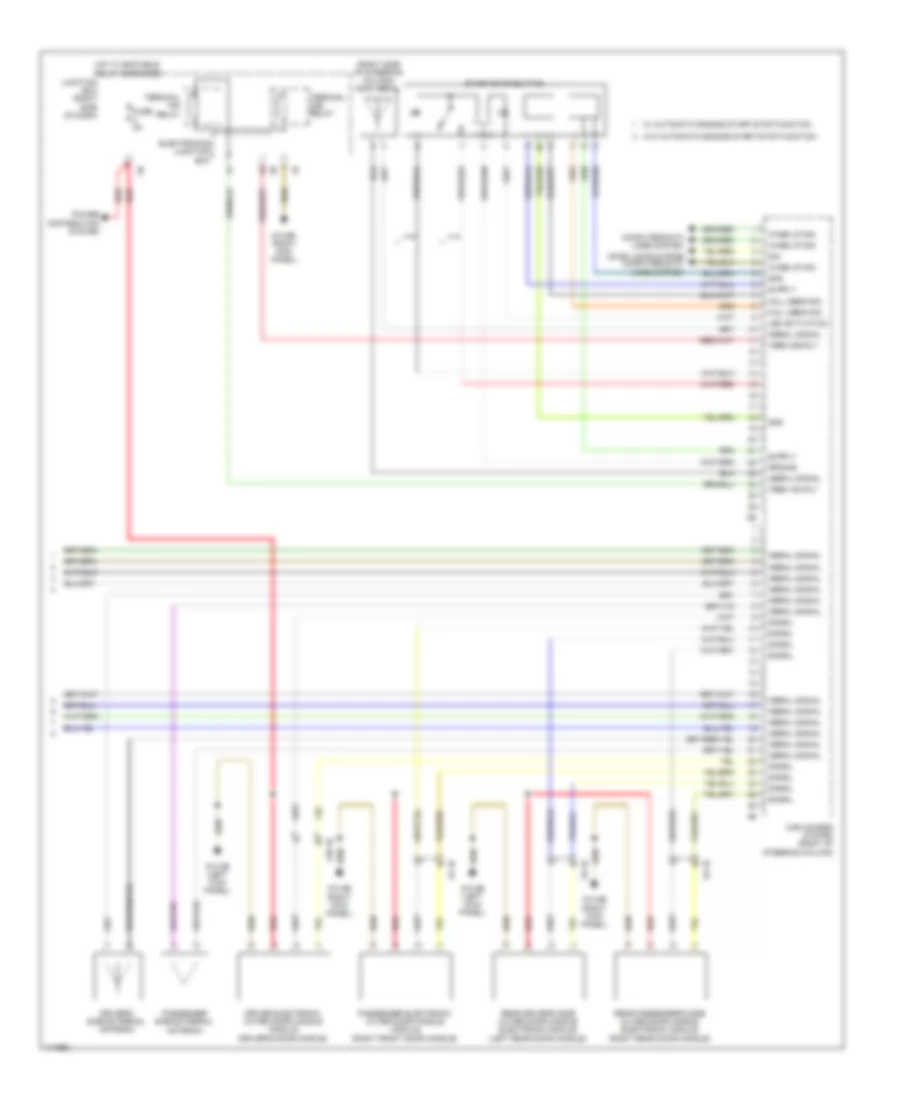 Access Start Wiring Diagram 2 of 2 for BMW Alpina B7x 2013