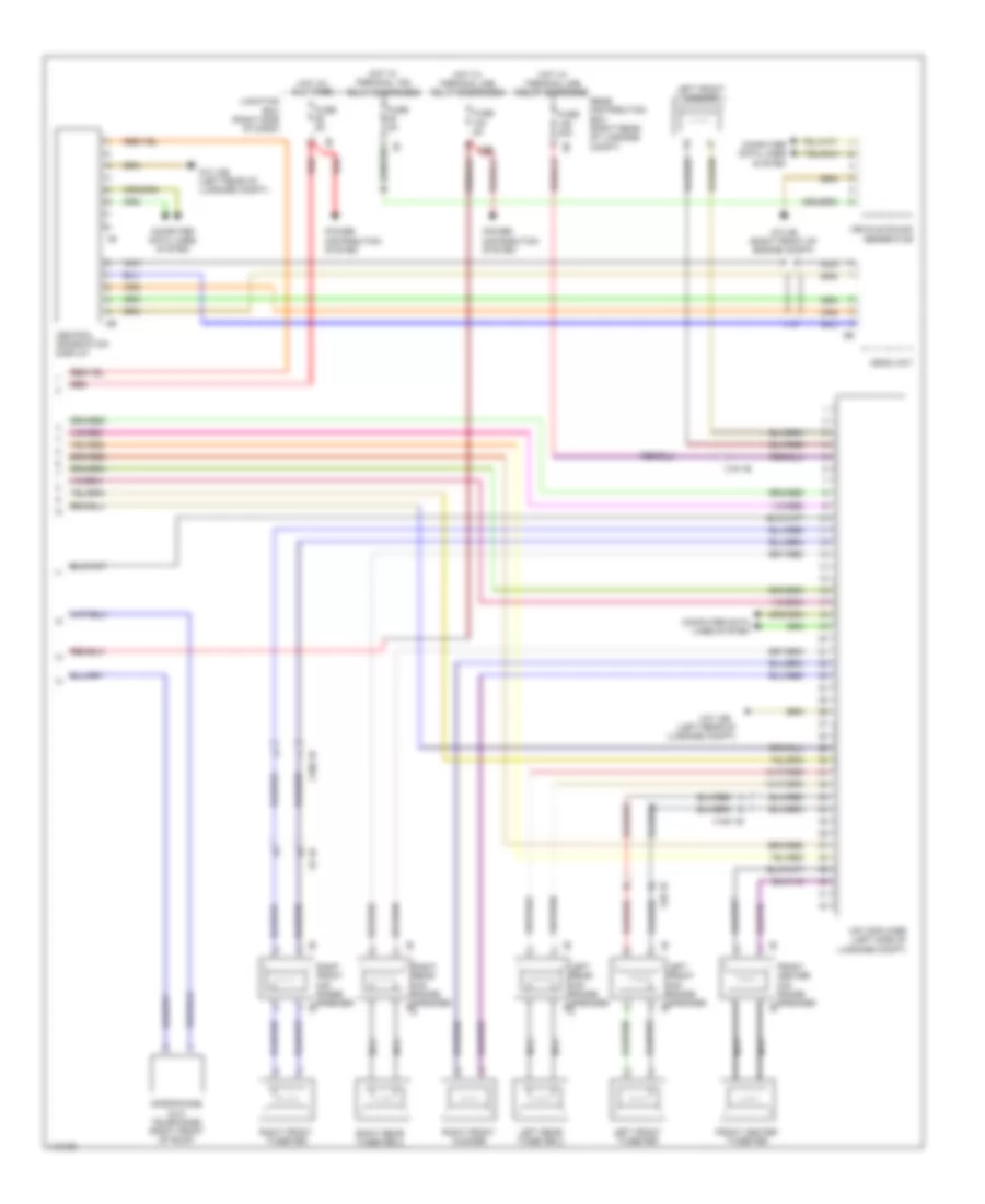 Hifi Radio Wiring Diagram Basic 2 of 2 for BMW Alpina B7x 2013