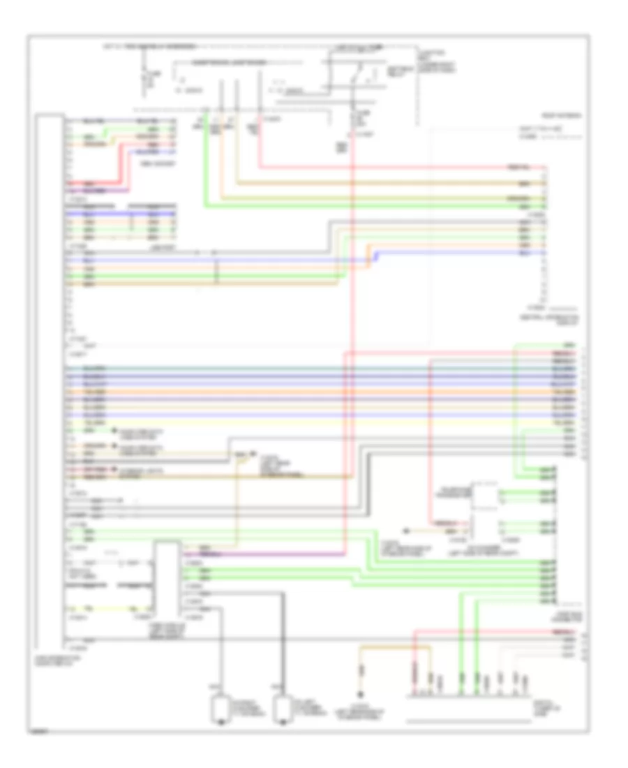 Radio Wiring Diagram Convertible with Car Information Computer Base Radio 1 of 2 for BMW 128i 2008