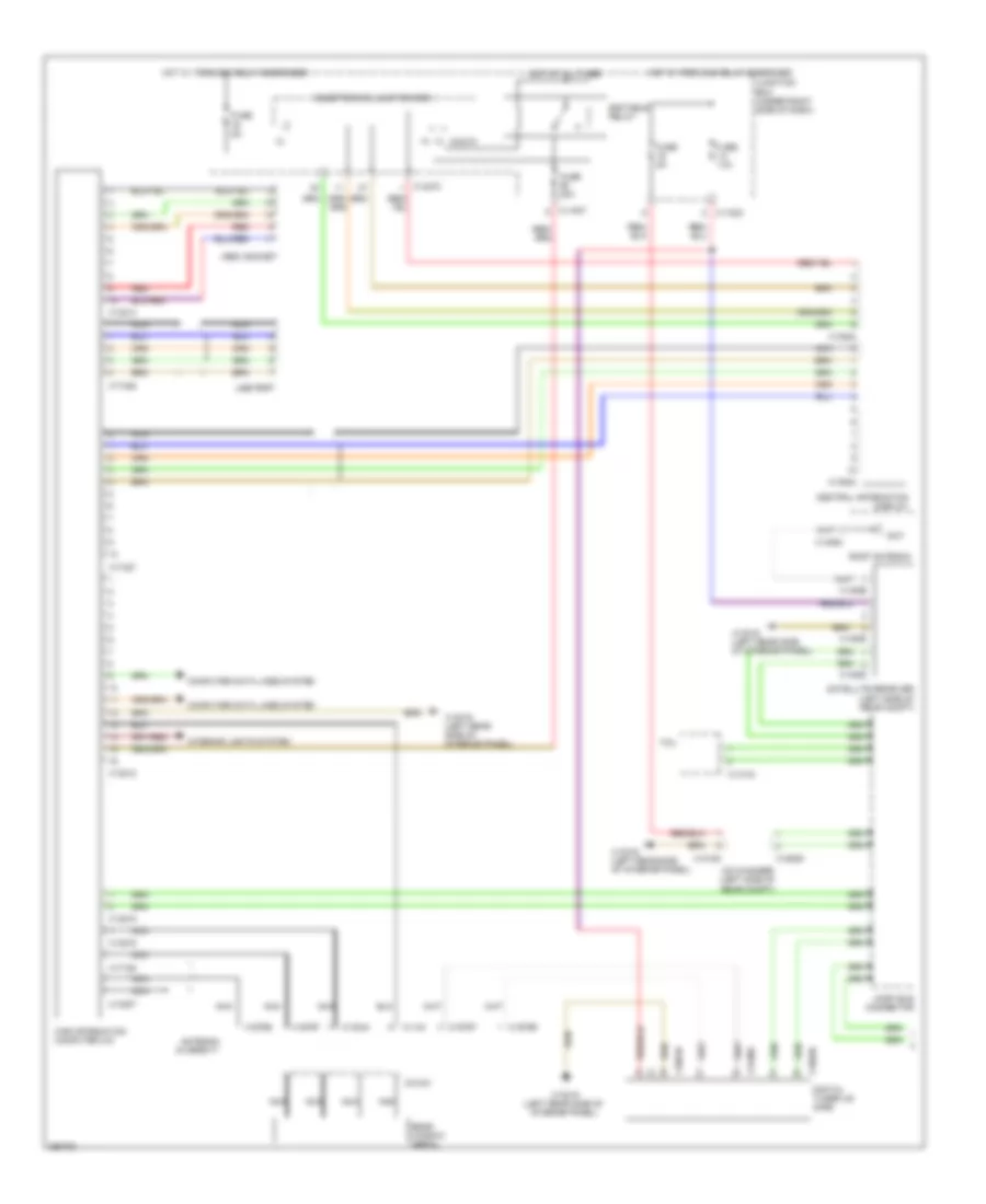 Radio Wiring Diagram Except Convertible with Car Information Computer Top Hifi Radio 1 of 2 for BMW 128i 2008