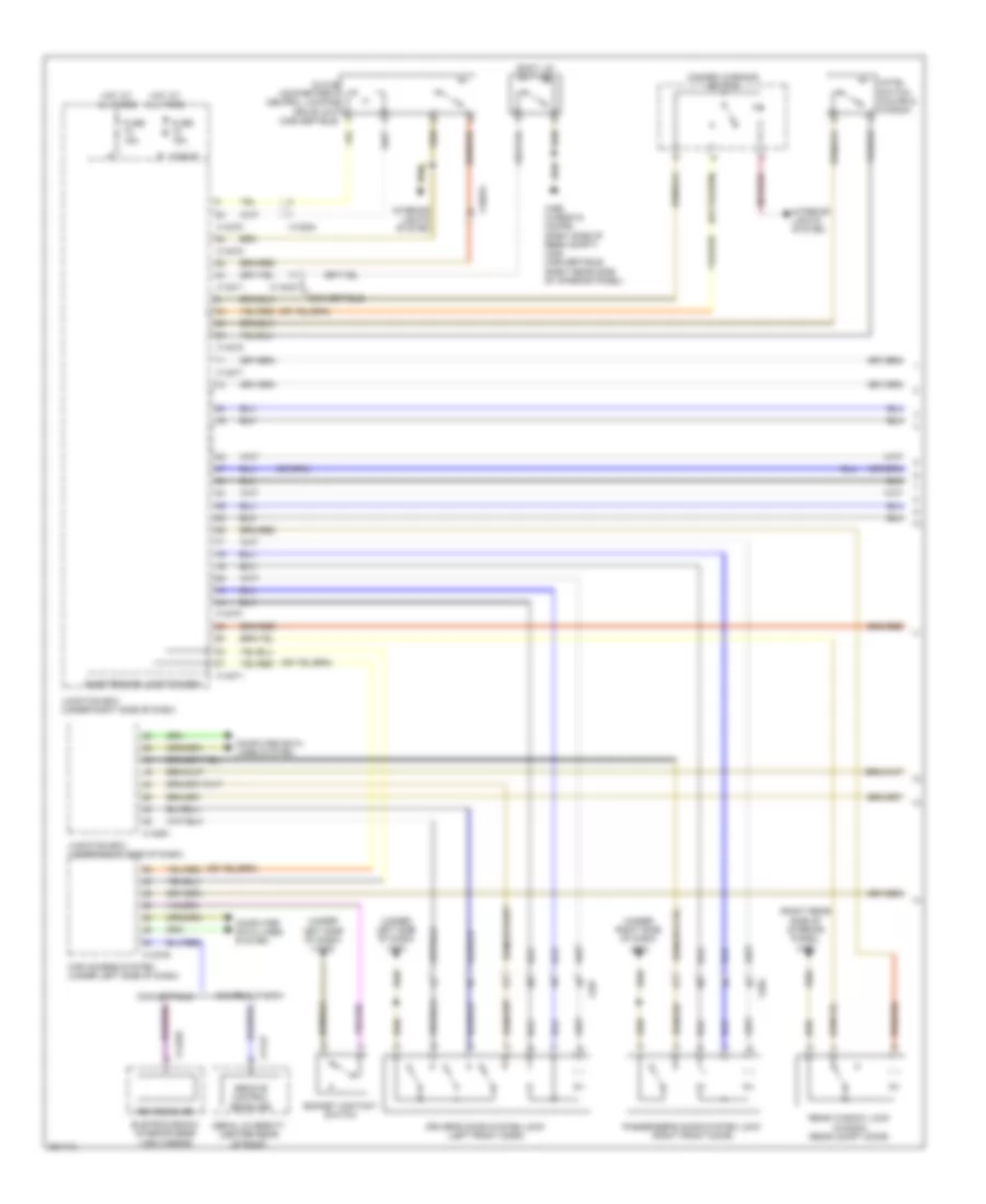 Anti theft Wiring Diagram 1 of 3 for BMW 335is 2012