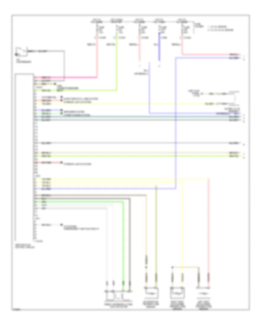 Automatic A C Wiring Diagram Basic A C 1 of 2 for BMW X5 44i 2004